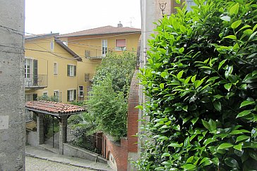 Ferienwohnung in Cannero Riviera - Sicht in die Gasse