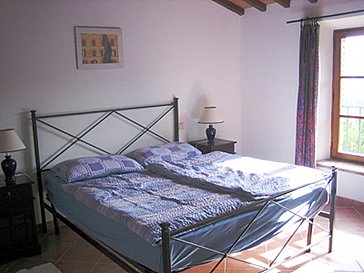 Ferienhaus in Montieri - Das Schlafzimmer