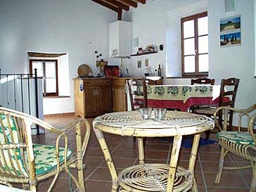 Ferienhaus in Montieri - Die Wohnküche