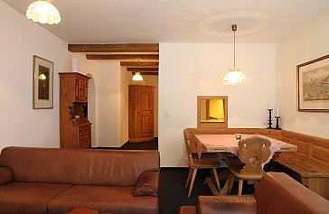 Ferienwohnung in St. Moritz - Wohnzimmer