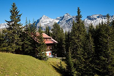 Ferienwohnung in Arosa - Chalet Märliwald mit herrlicher Aussicht