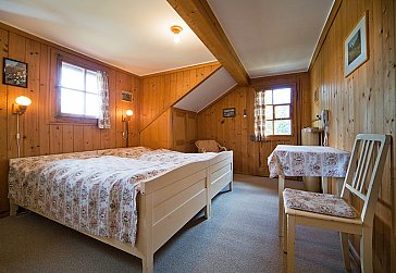 Ferienwohnung in Arosa - Schlafzimmer