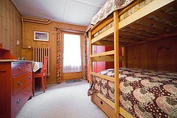 Ferienwohnung in Arosa - Zimmer mit Kajütenbett