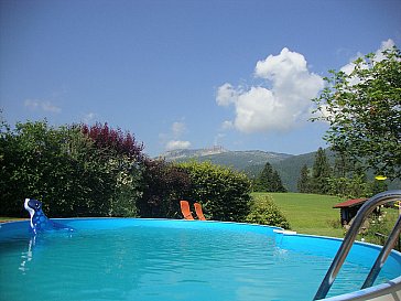 Ferienwohnung in Riezlern - Blick zum Ifen