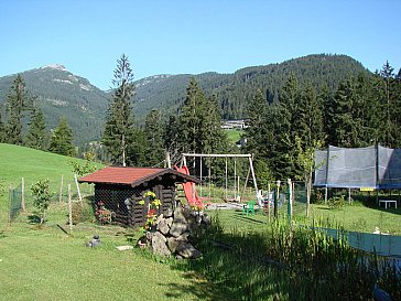 Ferienwohnung in Riezlern - Blick Richtung Gottesacker