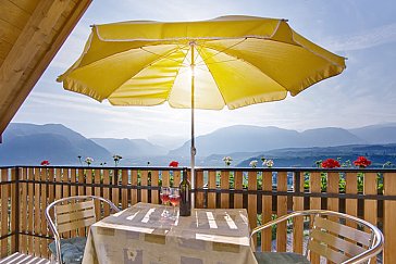 Ferienwohnung in Eppan-Missian - Fantastischer Ausblick auf die umliegende Bergwelt