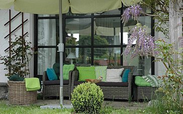 Ferienhaus in Blaichach - Ferienhaus Nest - Terrasse