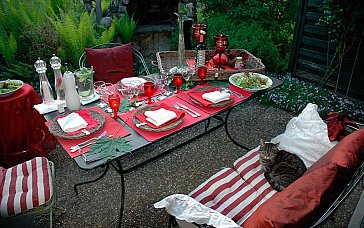 Ferienwohnung in Blaichach - Fewo Chalet Hentschel - Terrasse