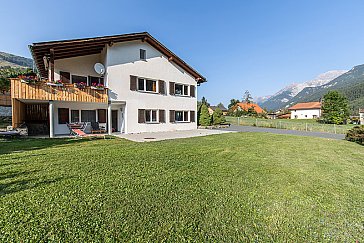 Ferienwohnung in Scuol - Garten