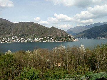 Ferienwohnung in Cuasso al Monte - Sicht gegen Morcote und Monte Generoso