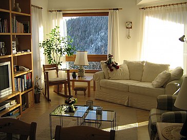 Ferienwohnung in Flims - Wohnzimmer