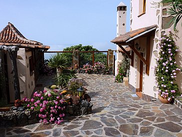 Ferienhaus in Icod de Los Vinos - Eingangsbereich über Patio