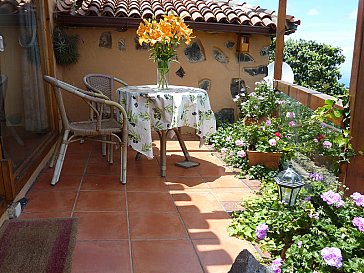 Ferienhaus in Icod de Los Vinos - Casa Palmera - oberer Balkon