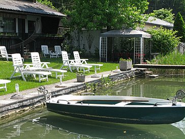 Ferienwohnung in Egg am Faaker See - Ferienwohnungen Mistelbauer DIREKT am See Wiese