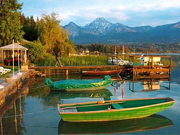 Ferienwohnung in Egg am Faaker See - Ferienwohnungen Mistelbauer DIREKT am See Steg