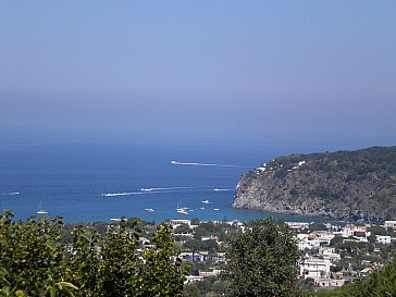 Ferienwohnung in Forio - Panorama aus der Wohnung Il Castagno