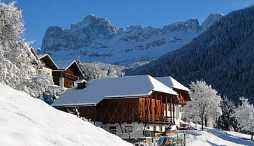 Ferienwohnung in Welschnofen - Tschandlhof im Winter