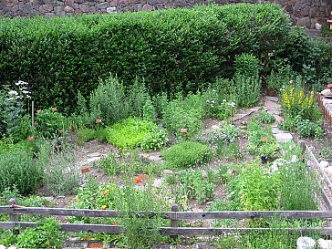 Ferienwohnung in Welschnofen - Kräutergarten