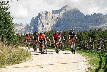 Ferienwohnung in Welschnofen - Radtour