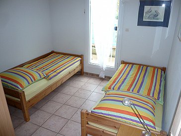 Ferienhaus in Gruissan - Ein drittes Schlafzimmer mit Balkonzugang