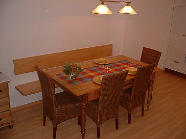 Ferienwohnung in Mörel-Breiten - Esstisch