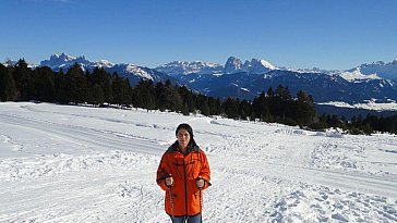 Ferienwohnung in Karneid - Winterwanderung