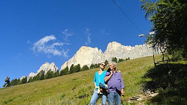 Ferienwohnung in Karneid - Wanderungen in den Dolomiten