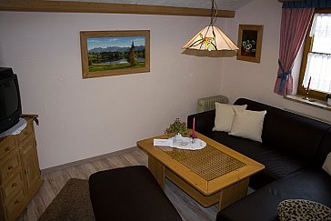 Ferienwohnung in Seeg - Wohn-/Essbereich