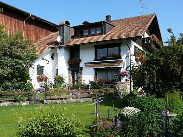 Ferienwohnung in Seeg - Garten - Terrasse