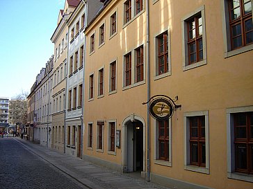 Ferienwohnung in Dresden - Die Fewo befindet sich im Hof des Hauses