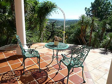 Ferienhaus in Santa Bárbara de Nexe - Ein lauschiger Platz mit Meerblick