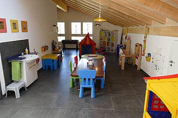 Ferienwohnung in Saas-Grund - Spielzimmer 1