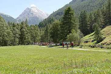 Ferienwohnung in Saas-Almagell - Wanderparadies