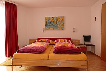 Ferienwohnung in Saas-Almagell - Doppelschlafzimmer 2