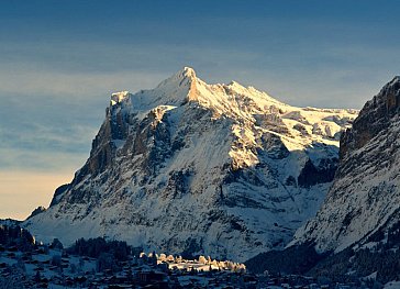 Ferienwohnung in Grindelwald - Ausblick Wetterhorn