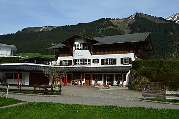 Ferienwohnung in Hirschegg - Ansicht Sommer