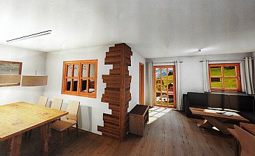 Ferienwohnung in Hirschegg - Wohnung Heuberg