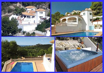 Ferienhaus in Moraira - Villa Pino Verde in Moraira