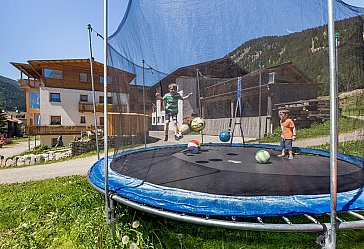 Ferienwohnung in Reschen - Trampolin