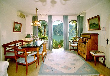 Ferienhaus in Lugano - Wohn-Esszlimmer Süd