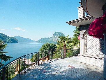 Ferienhaus in Lugano - Terrasse vor Schlafzimmer 2