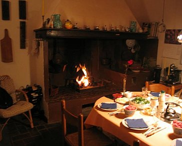 Ferienwohnung in Sassetta - Kamin