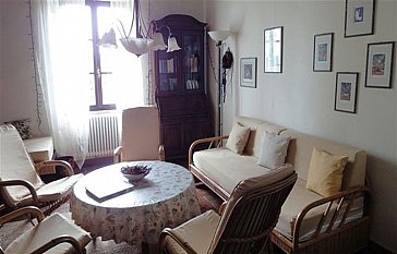 Ferienwohnung in Sassetta - Wohn/Schlafzimmer