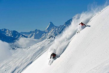 Ferienwohnung in Blatten-Belalp - Belalp off Piste skiing - von Hohstock 3100m