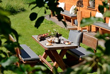 Ferienwohnung in Steinhaus - Garten