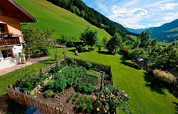 Ferienwohnung in Steinhaus - Garten