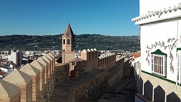Ferienhaus in Vélez-Málaga - Casa Medina mit Altstadtmauer