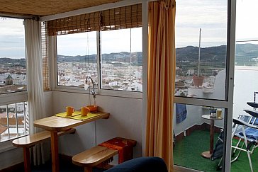 Ferienhaus in Vélez-Málaga - Sonnenzimmer und Terrasse