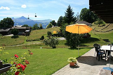 Ferienwohnung in Grindelwald - Terrasse