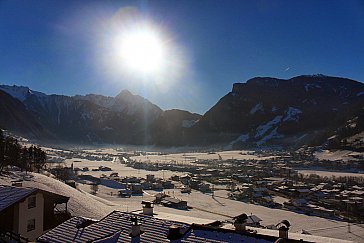 Ferienwohnung in Hainzenberg - Blick vom Balkon